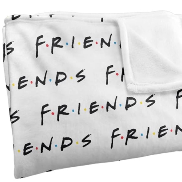 Friends Logo Silky Touch Super Soft Throw Blanket (NWOT) - Picture 1 of 4